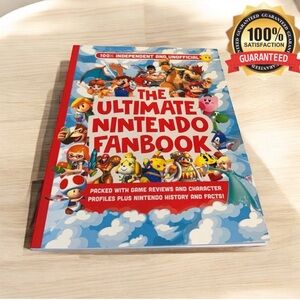 Nintendo Fanbook with Red and Blue Cover